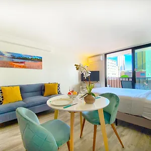 Apartment Cozy Studio At Bamboo Close To Waikiki Beach, Honolulu